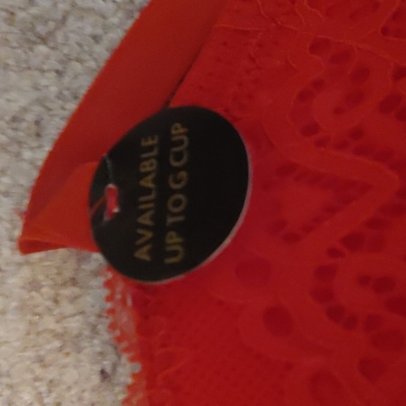 40h Red Liqqy underwire bra - Picture 2 of 4